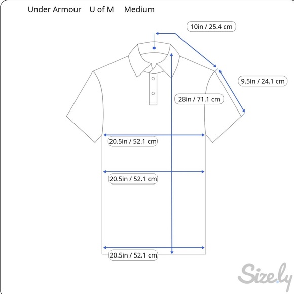 Under Armour University Of Minnesota Gophers Polo Size Medium Golf Performance - Picture 12 of 12